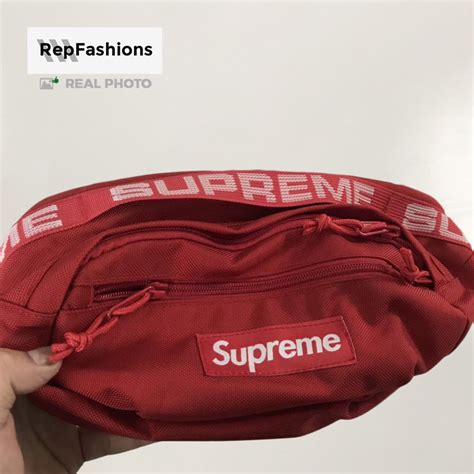 fake supreme waist bag ss18|supreme ss18 fanny pack.